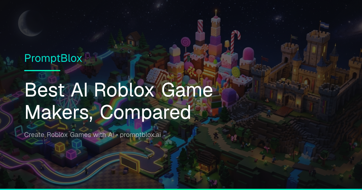 Best AI Roblox Game Generator 2026 (No Coding, No Studio) | PromptBlox